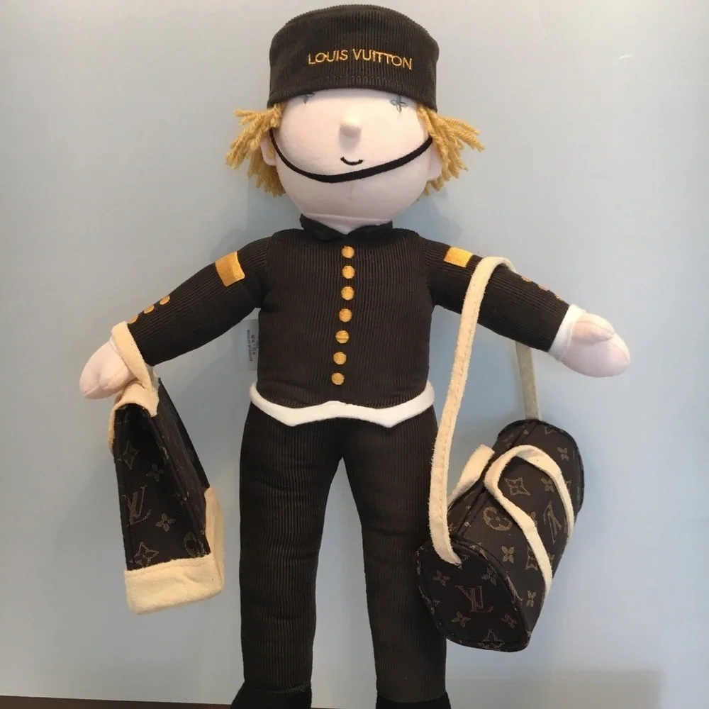 LOUIS Vuitton Plush Groom Bellboy Doll - Picture 4 of 8